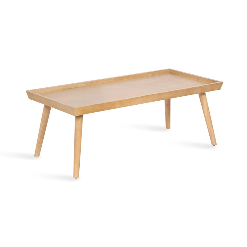Kate and Laurel Eastmont Rectangle Wood Coffee Table
