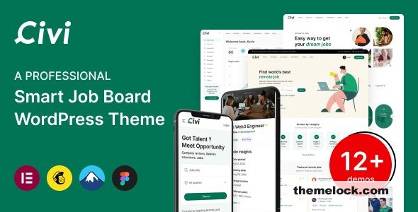 Civi v2.2.6 - Job Board WordPress Theme