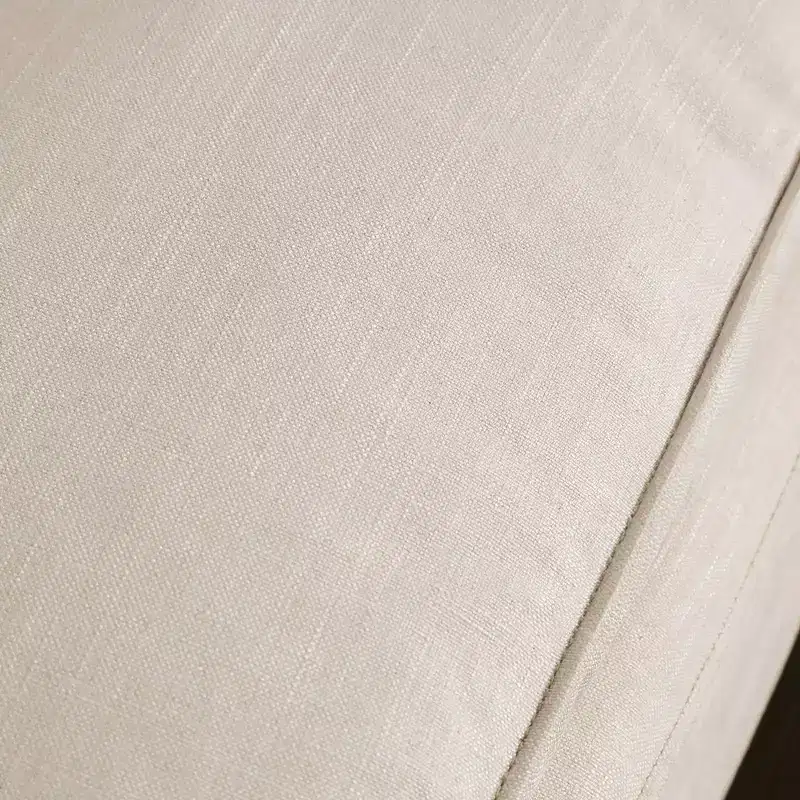 HOMES: Inside + Out Gubera 82" Mid-Century Sofa Cotton Linen Blend Upholstery with Feather Blend Cushions