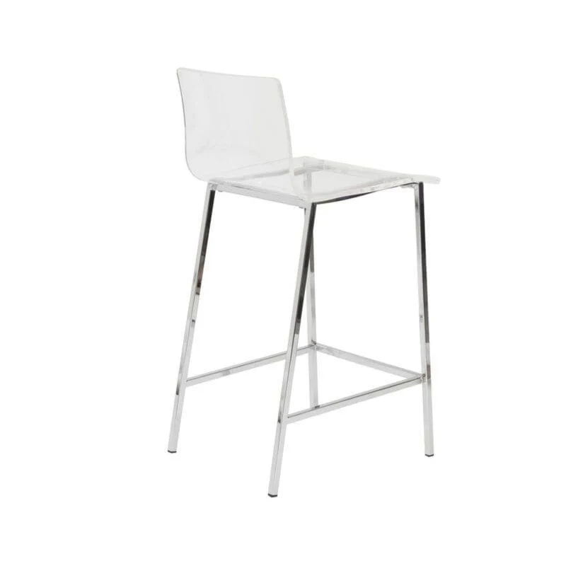 Sasha Modern Clear Transparent Stool