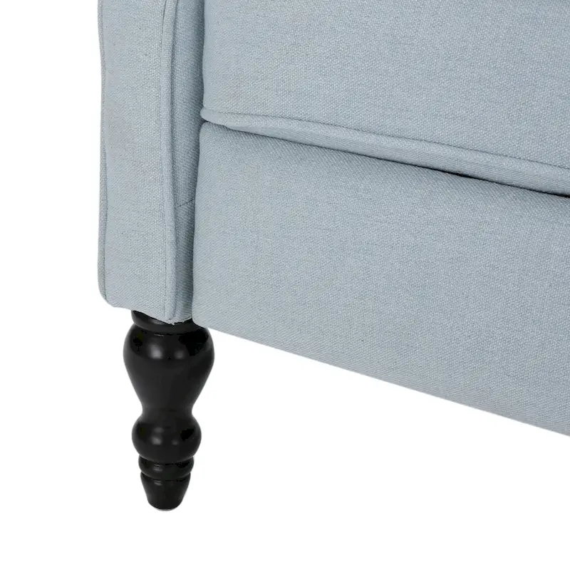 Walter Tufted Fabric Wingback Recliner Club Chair by Christopher Knight Home