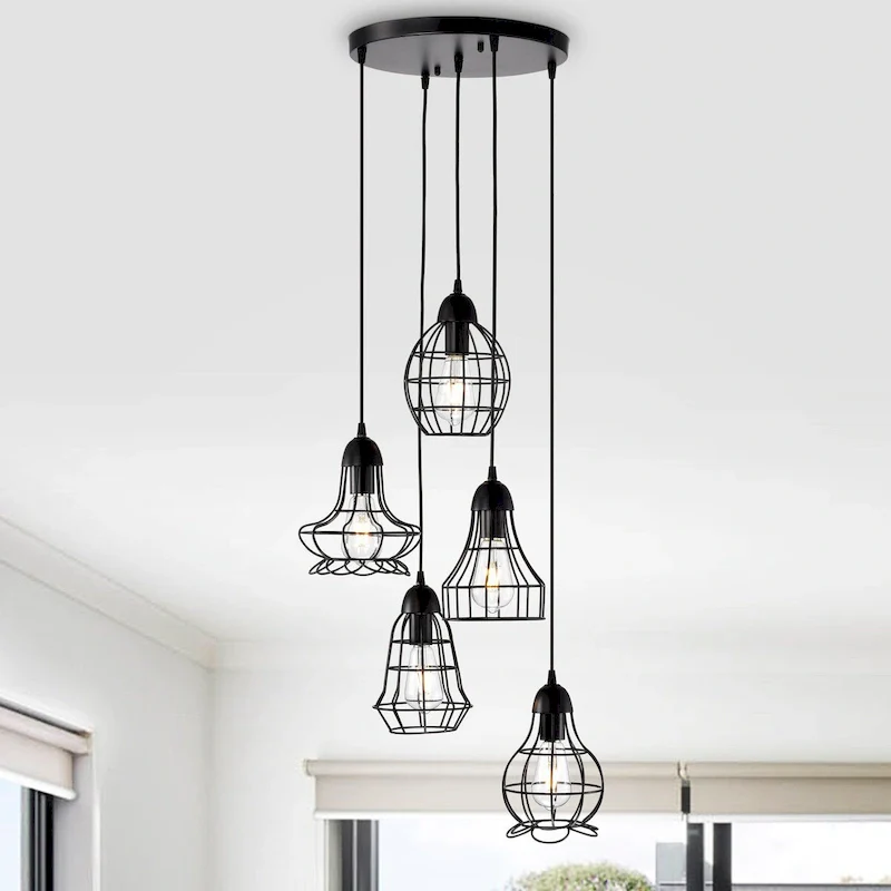 Aspen 5-Light Cluster Pendant