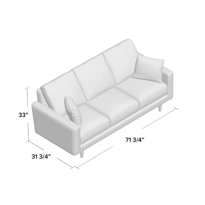 Craigmont 71.7 Square Arm Sofa