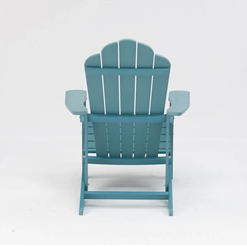 Adirondack Chair Plastic Weather Outdoor Chairs Blue - 9' x 12'