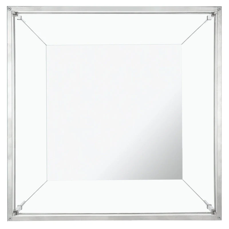 Leaf Cocktail Table with Glass Shelf, 43