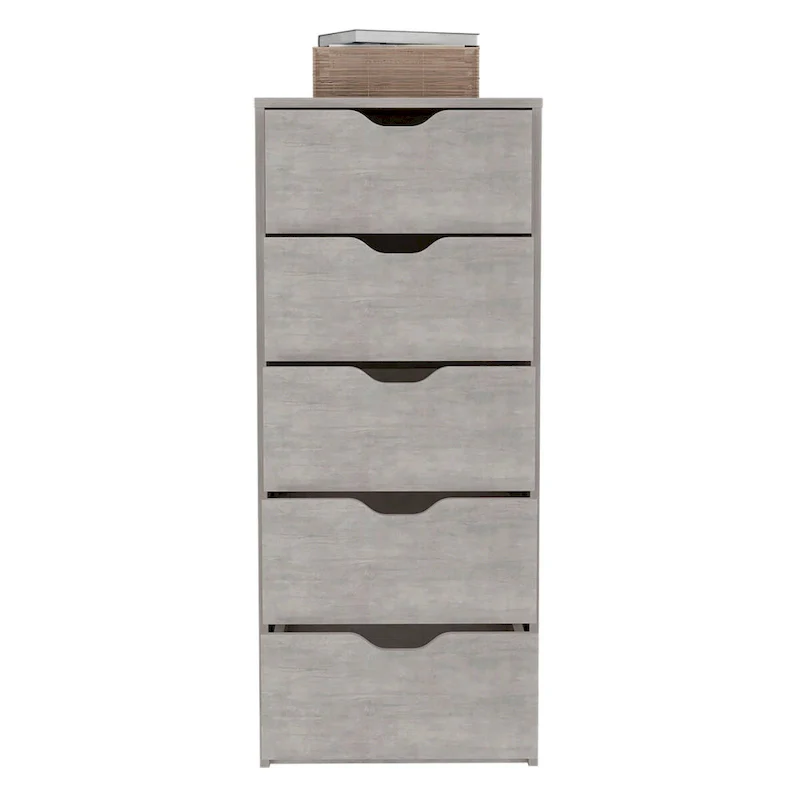 Basilea 5 Drawer Tall Dresser