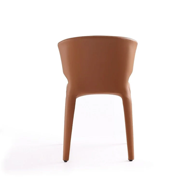 Conrad Cream Faux Leather Dining Chair (Set of 2)