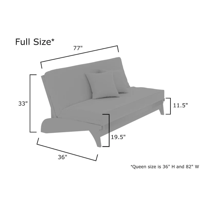 Dillon Queen Futon Frame