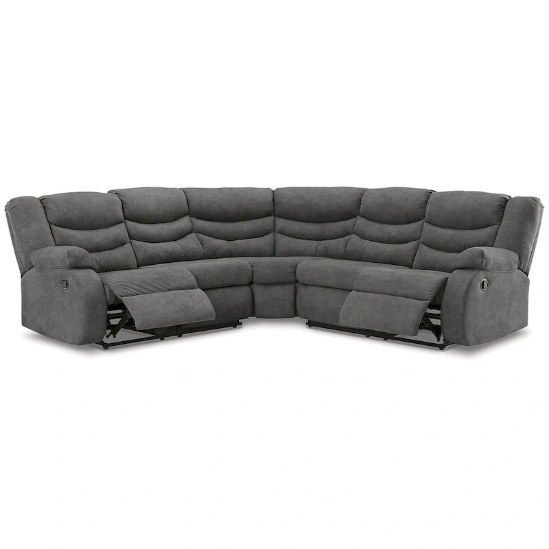 Signature Design by Ashley Partymate 2-Piece Reclining Sectional - 99W x 99D x 40H