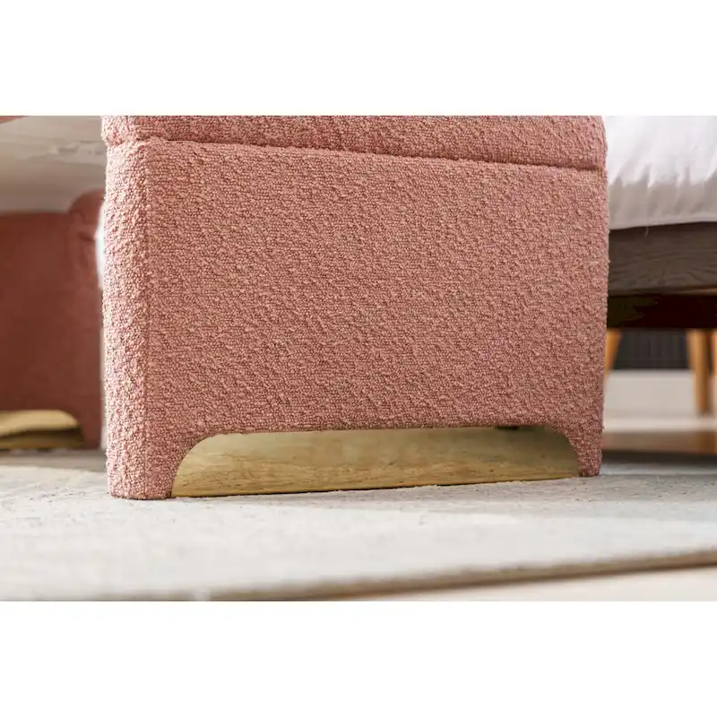 Bench With Gold Metal Legs