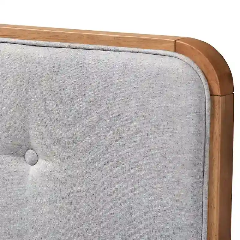 Carson Carrington Ulvik Mid-century Button-tufted Fabric Headboard