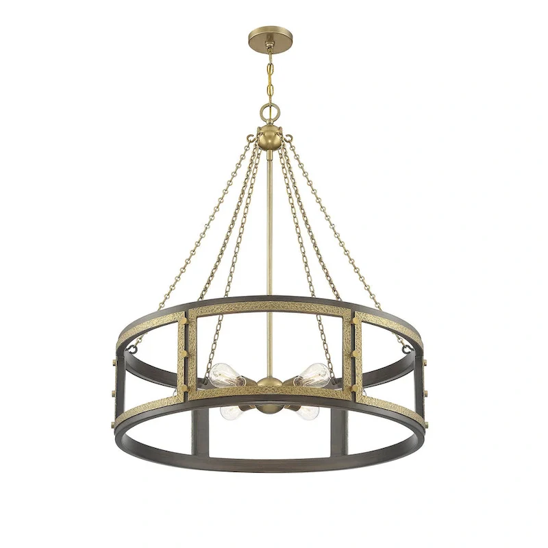 Savoy House Lakefield 6 Light 34  Wide Suspension Pendant
