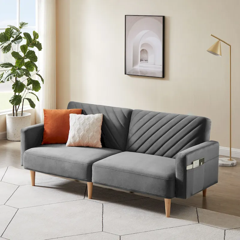 VANOMi Modern Convertible Sofa Bed