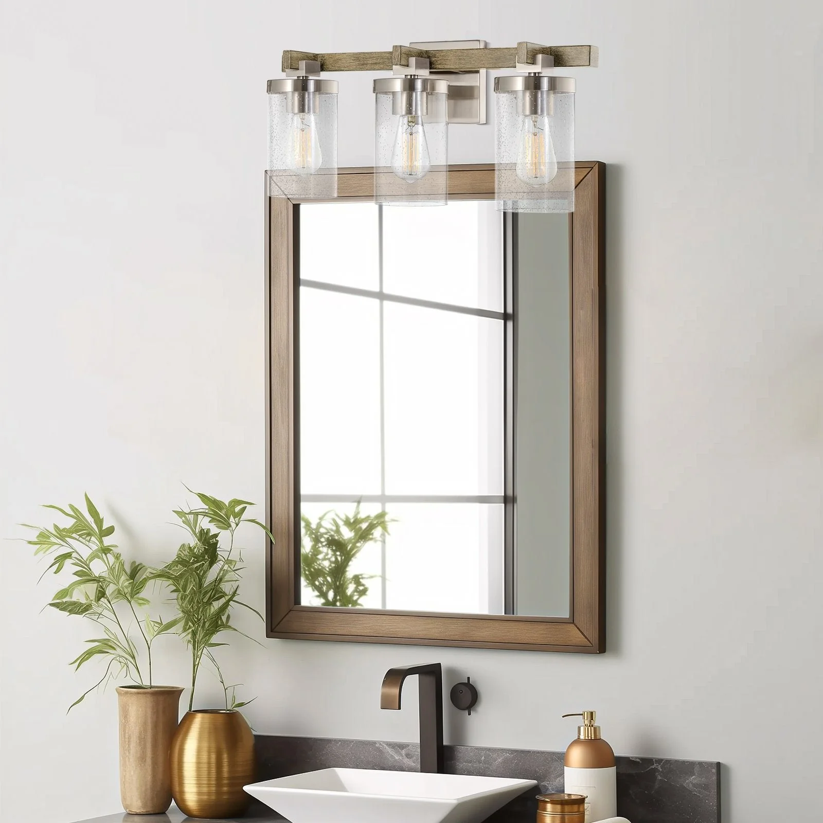 Concord 22 3-Light Farmhouse Vanity / Bathroom Light