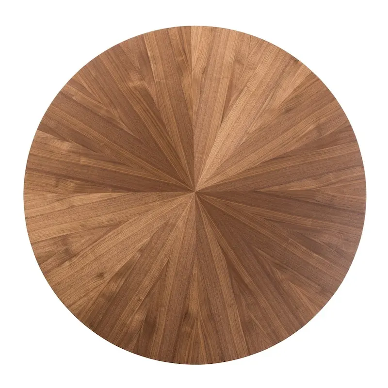 Mid-century Grey Fabric 5-piece Dining Set by Baxton Studio