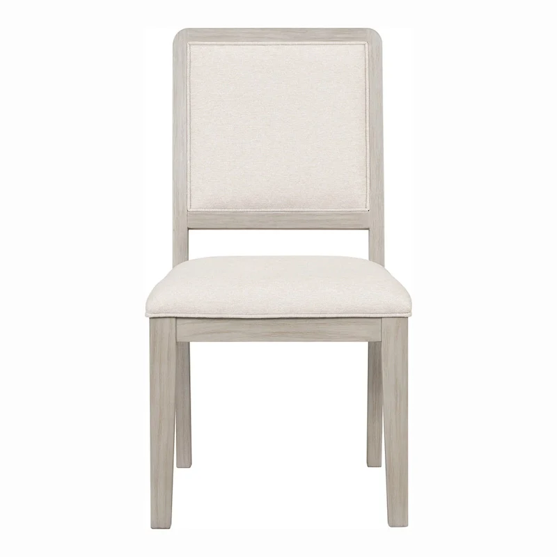 Furniture of America Billet Modern 7-Piece Natural Oak Wood Dining Set