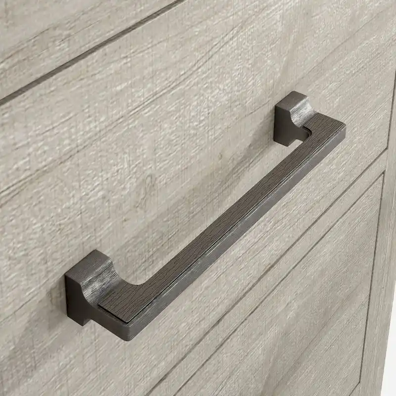 Farmhouse 4-Piece Bedroom Set - 2 Nightstand, 1 Chest and 1 Dresser