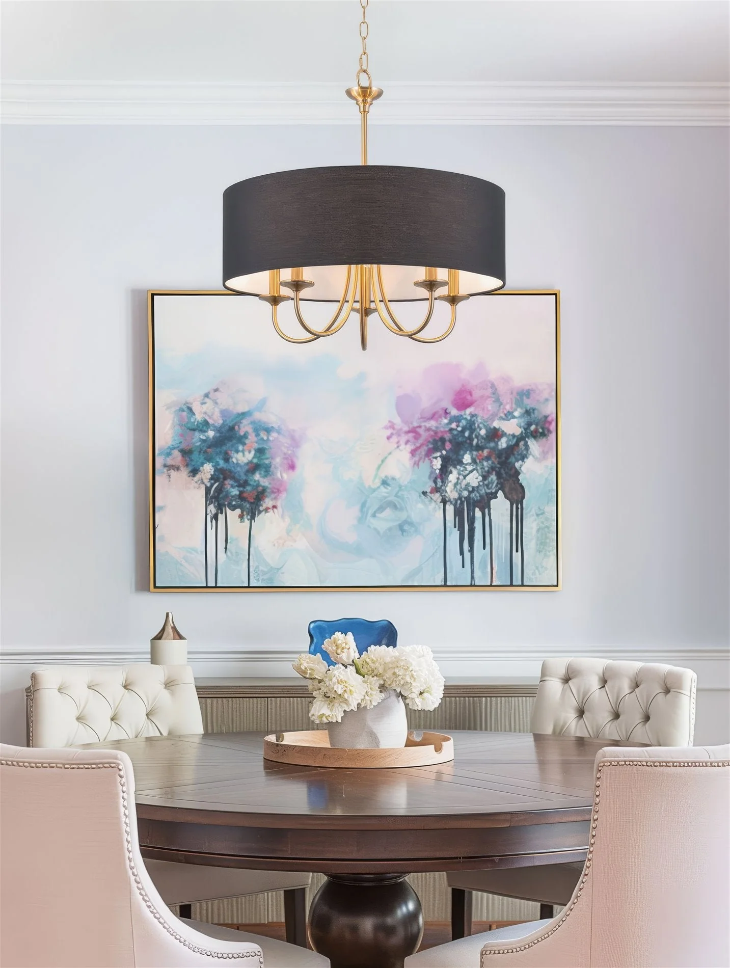 Quinn 22 Traditional 5-Light Hanging Chandelier