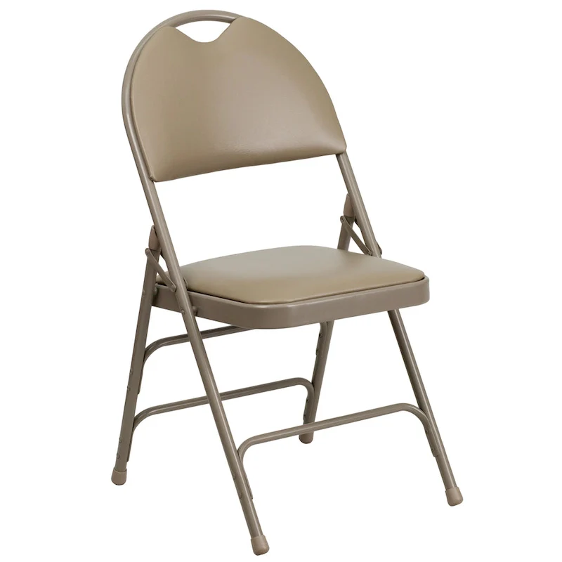 2 Pack Extra Large Ultra-Premium Triple Braced Folding Chair