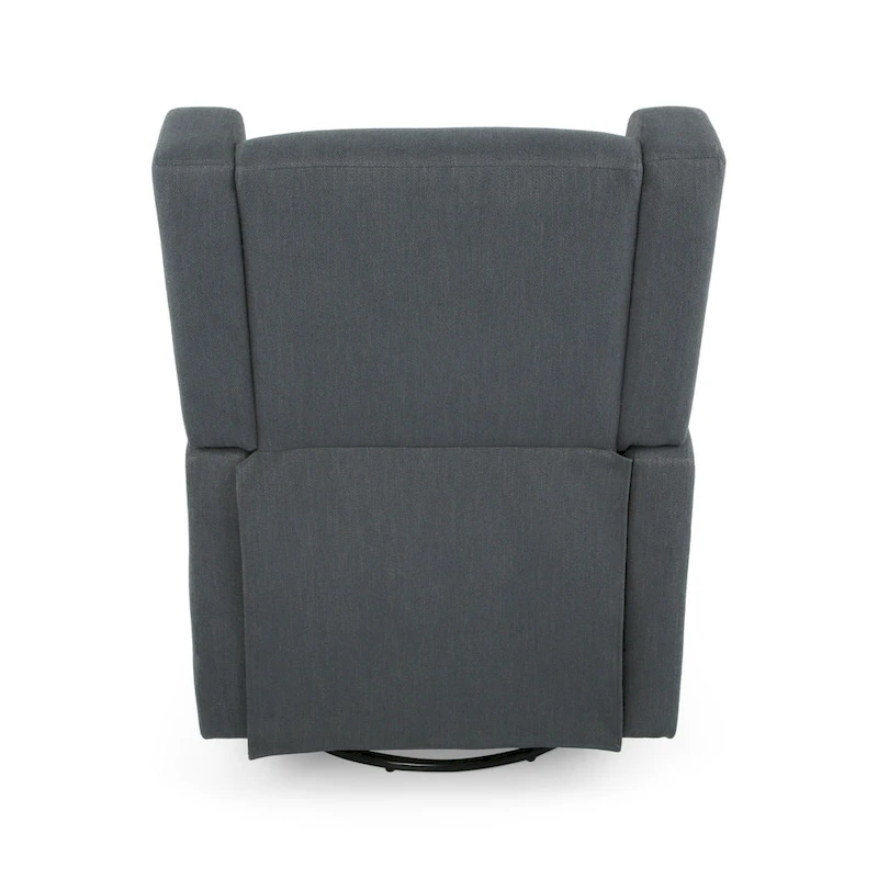 Swivel Glider Recliner, Adjustable Chair with Plush Upholstery
