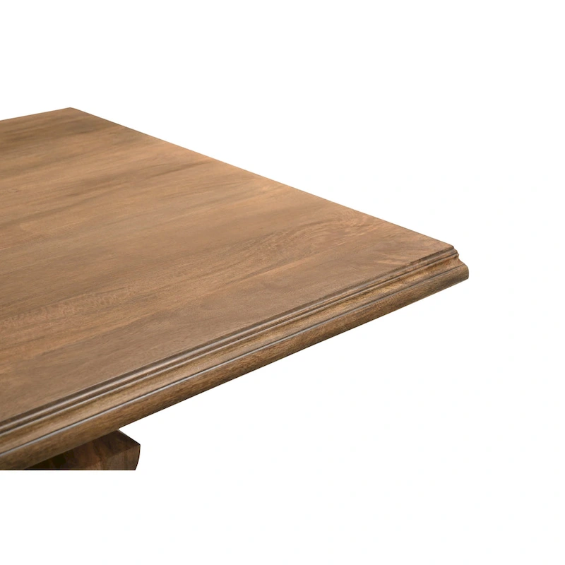 Willow Solid Wood Double Pedestal Dining Table