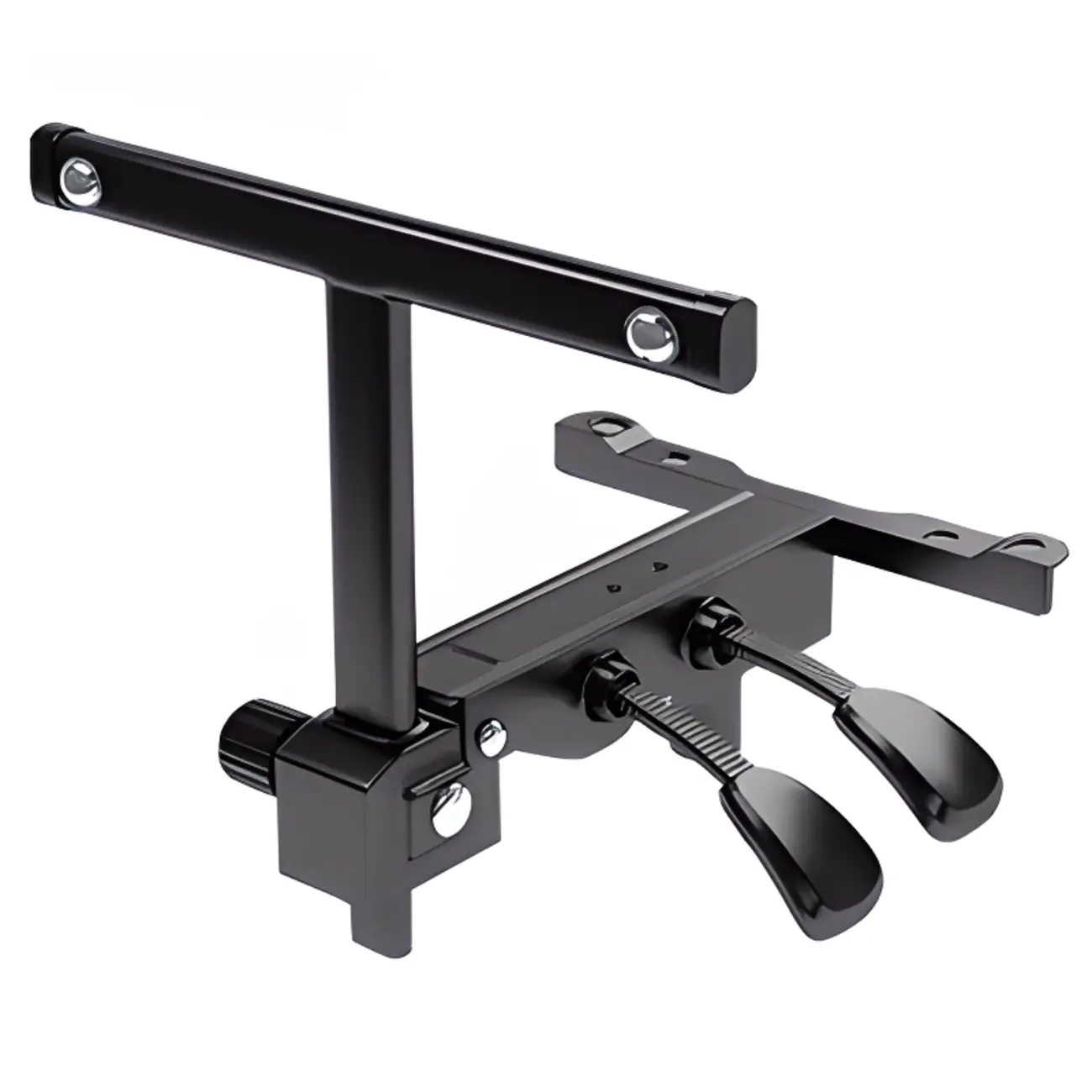 Modern White Fabric Upholstered Adjustable Swivel Office Chair