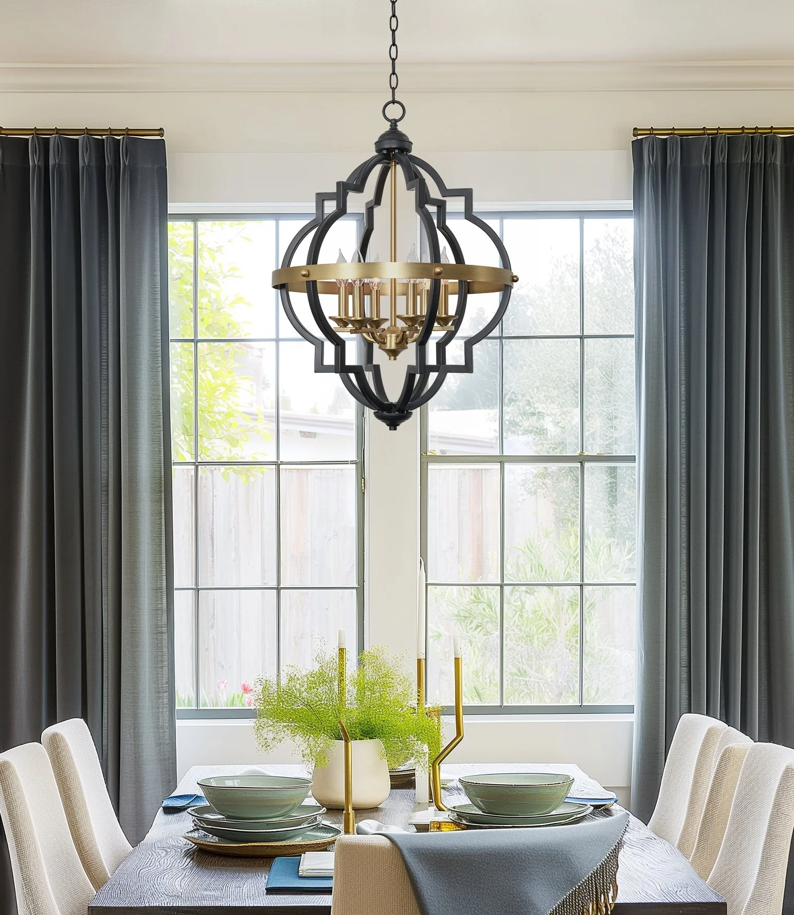 Capistrano 28 6-Light Rustic Farmhouse Chandelier