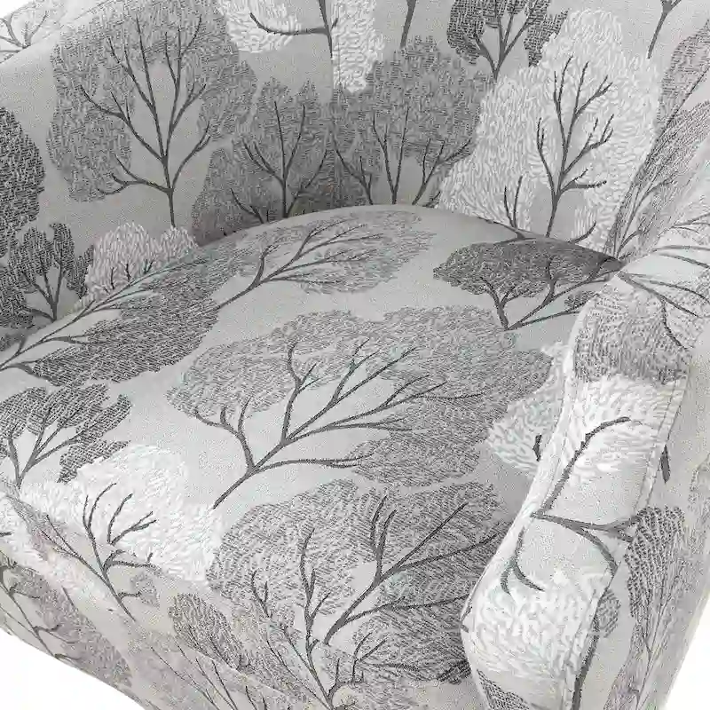 Swivel Glider Barrel Chair