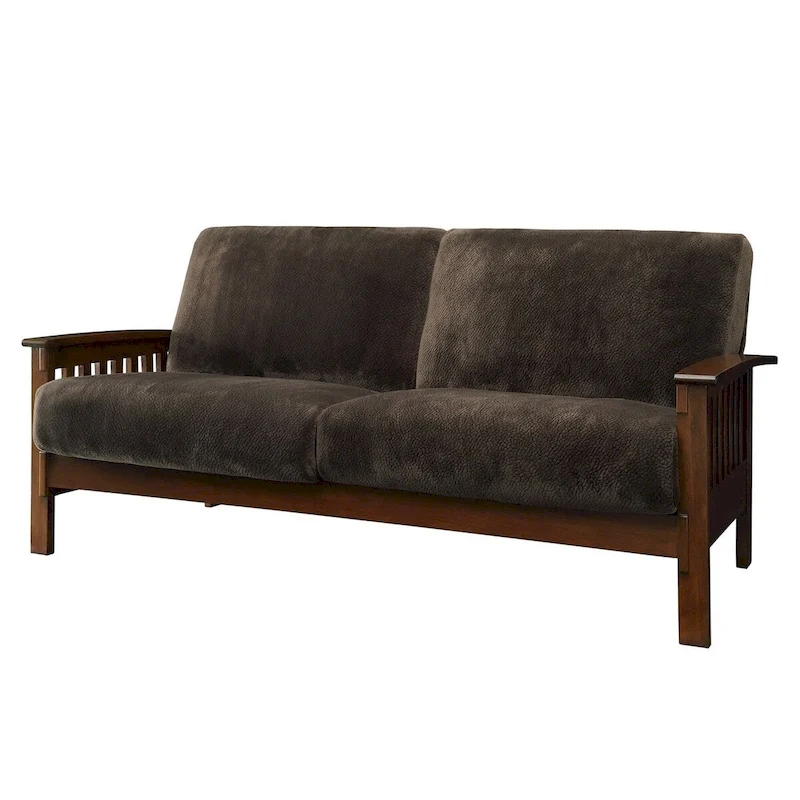 Hills Mission-style Oak Sofa by iNSPIRE Q Classic