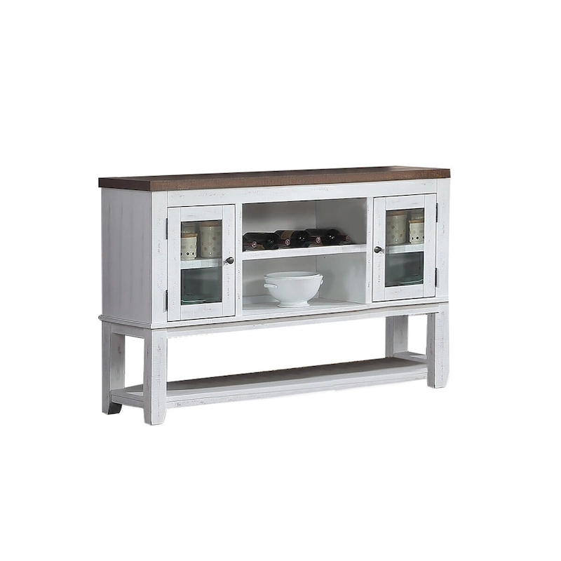 Sever With Open Shelves