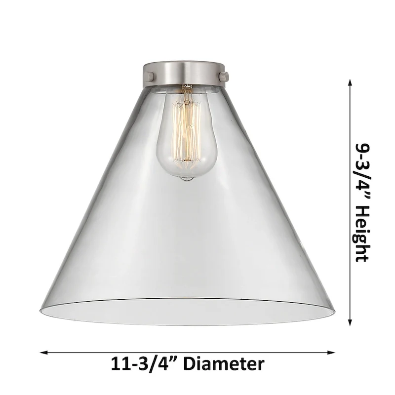 Innovations Lighting X-Large Cone 12  Wide Single Pendant