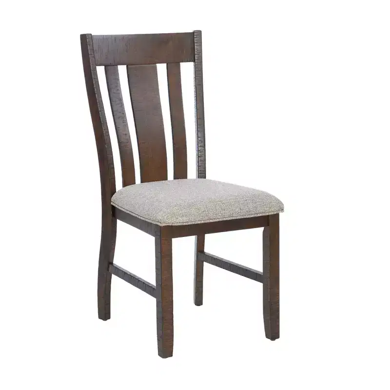 Powell 6pc Rectangle Lewis Dining Set Brown