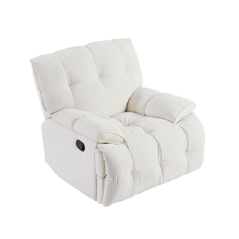 Modern Accent 360 Degree Swivel Armchair Functional Lounge Recline Chair Sofa