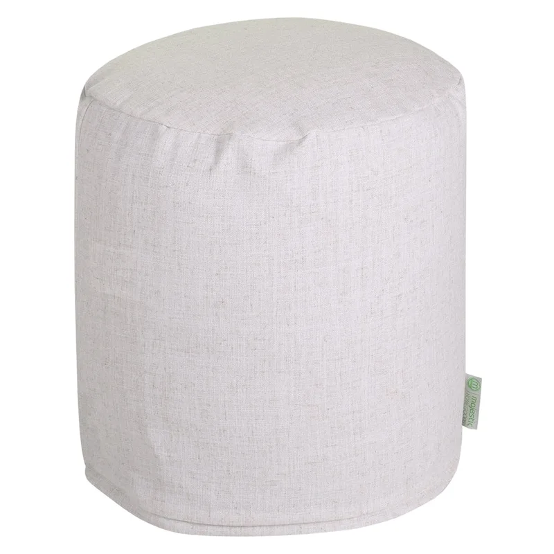 Majestic Home Goods Wales Collection Indoor Ottoman Pouf 16 L x 16 W x 17 H