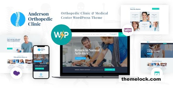 Anderson v1.4.5 - Orthopedic Clinic WordPress Theme