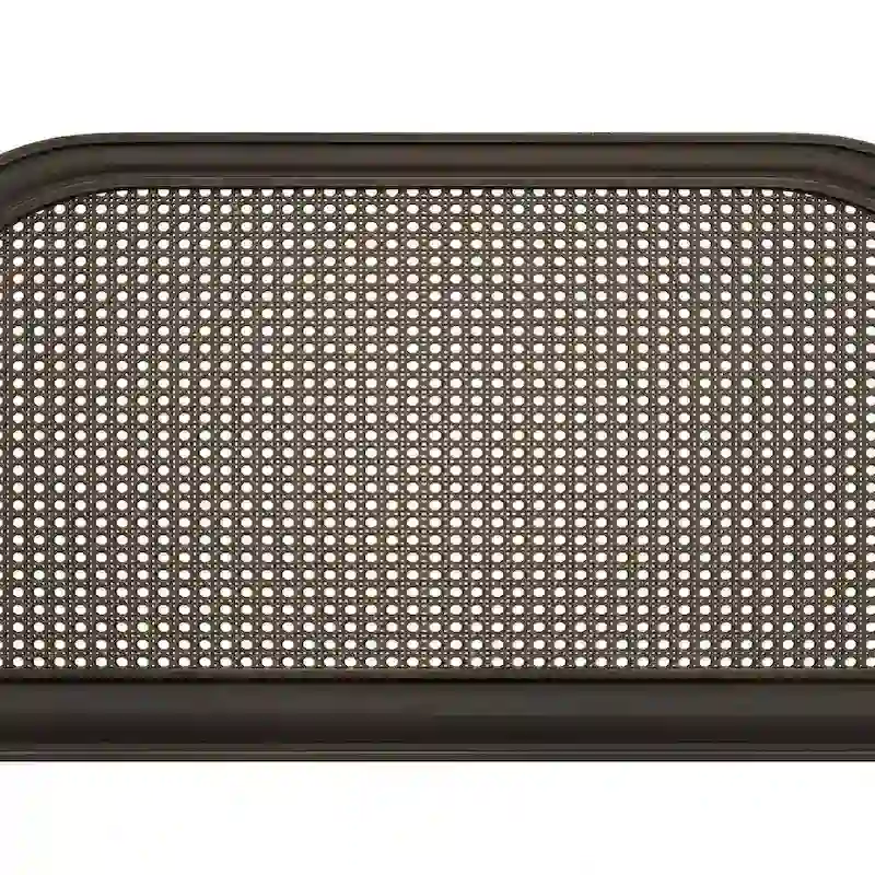 Hillsdale Furniture Melanie Wood and Metal Canopy Bed, Oiled Bronze