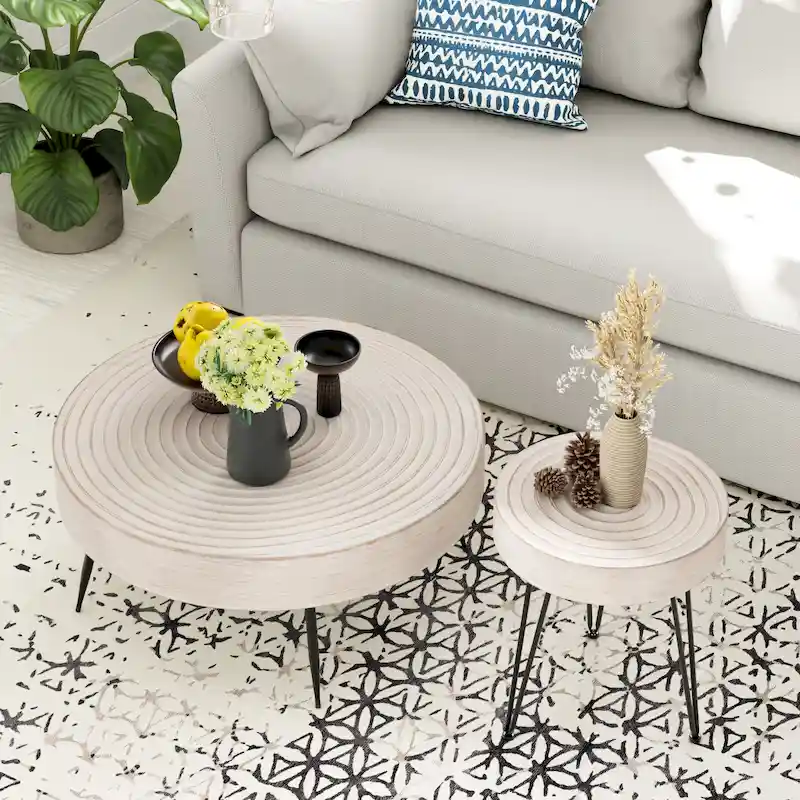 COZAYH 2-Piece Coffee Table Set
