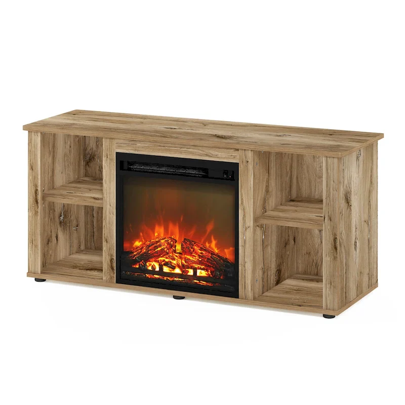 TV Stand with Electric Fireplace