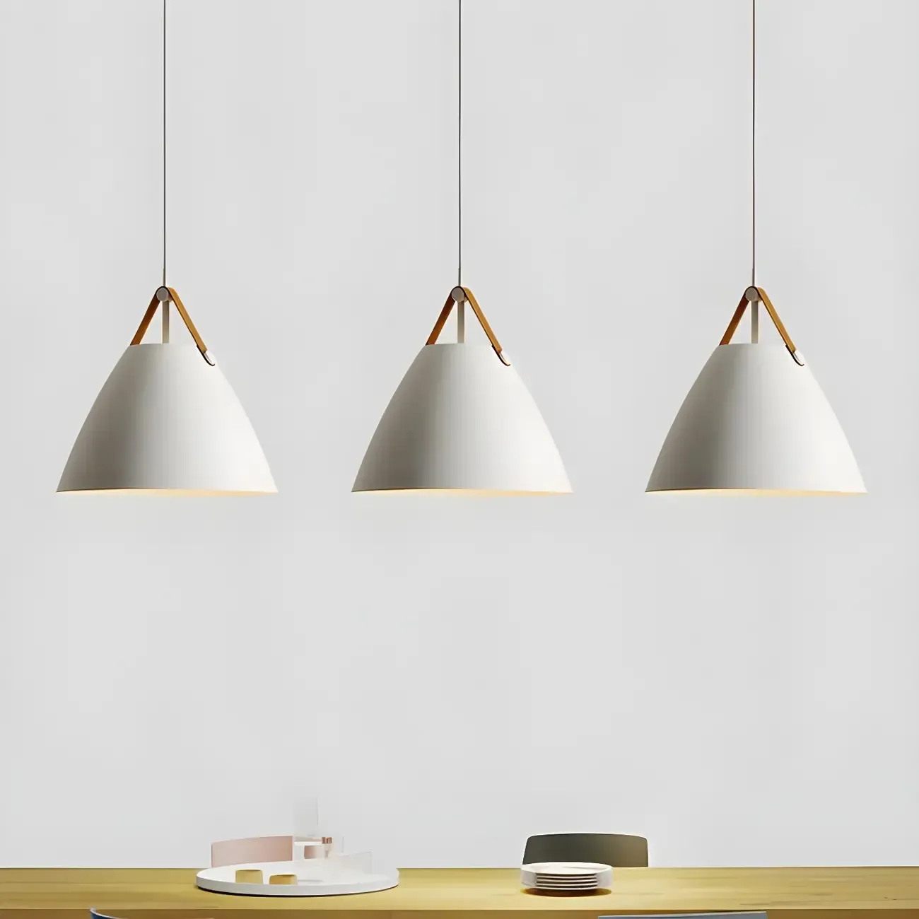 Modern Black Metal Adjustable Kitchen Island Pendant Light