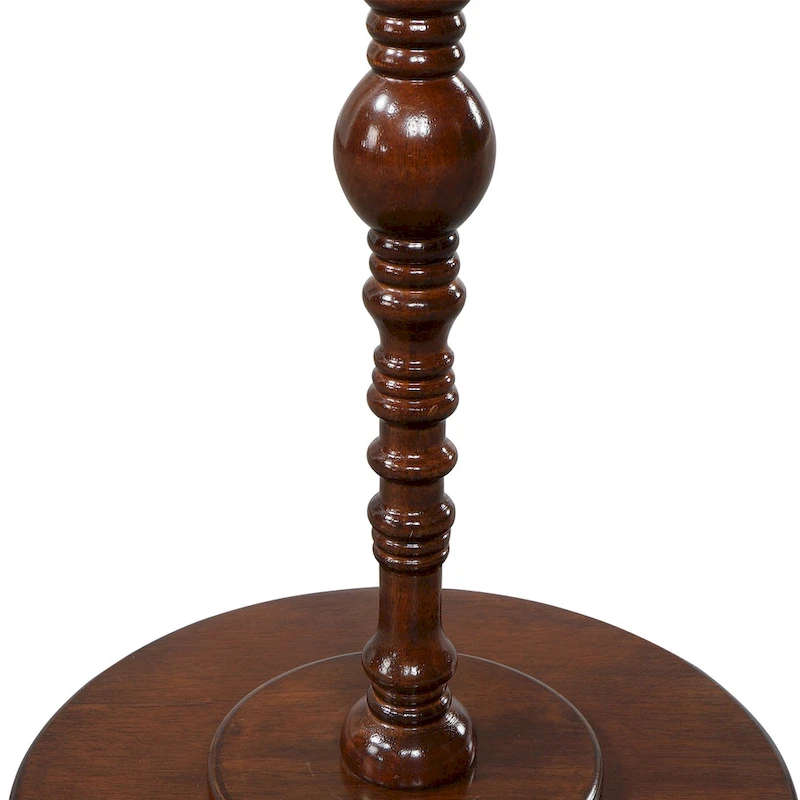 Convenience Concepts Classic Accents Round Venetian Islands Spindle Table