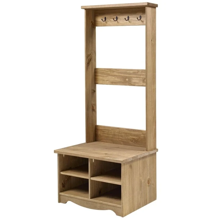 Wood Hall Tree Corona Gray