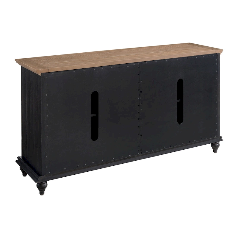 Garden District Solid Wood 65 TV Stand Console