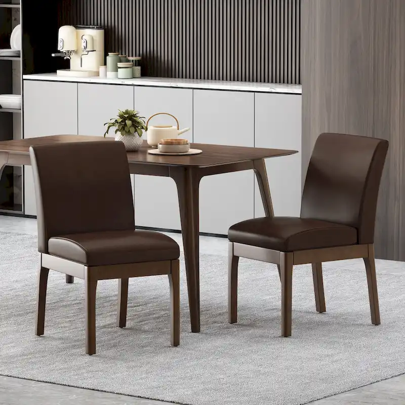 Christopher Knight Home Kwame Upholstered Dining Chairs (Set of 2) - N/A