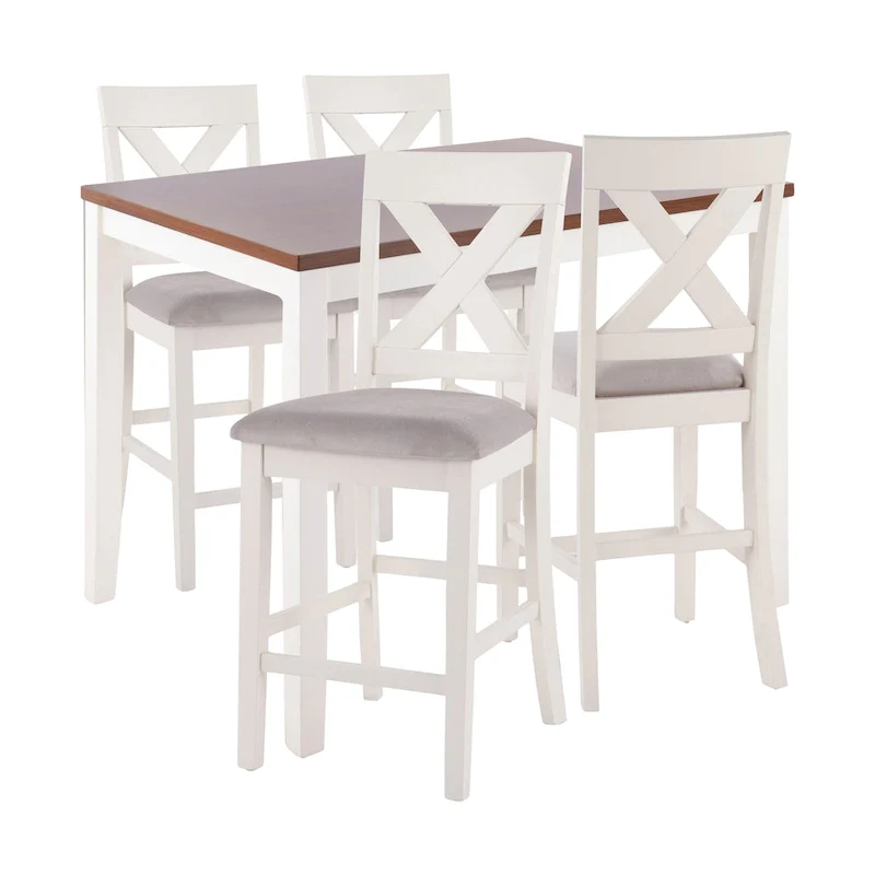 The 5-Piece Counter Height Dining Set