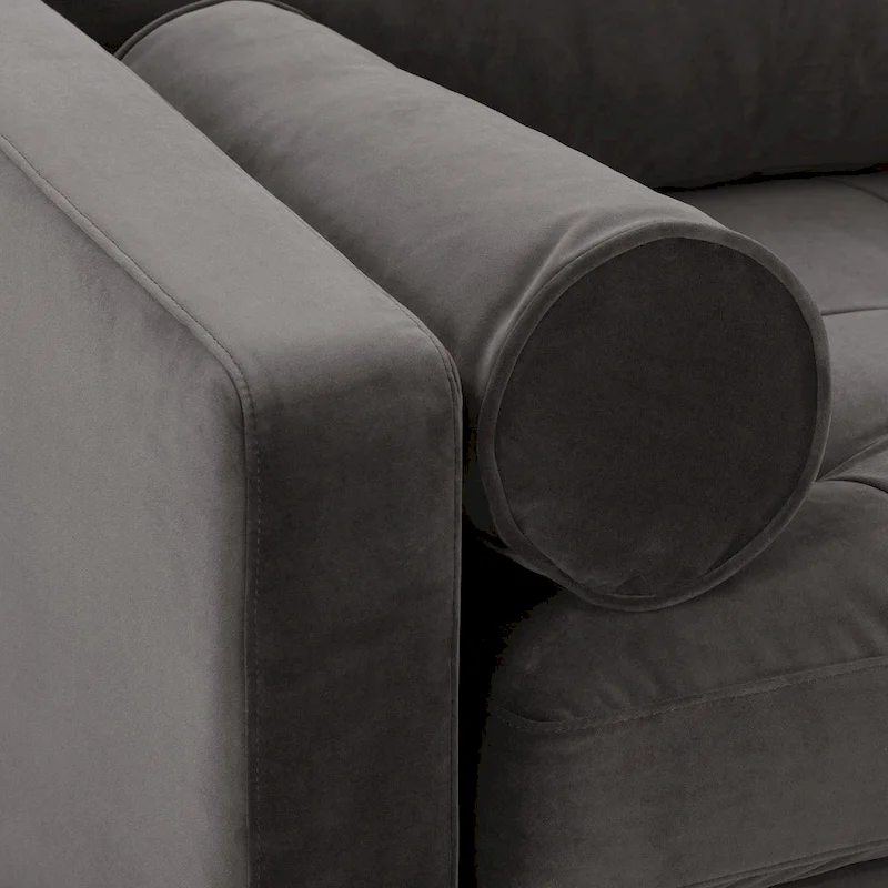 Poly & Bark Napa Fabric Lounge Chair