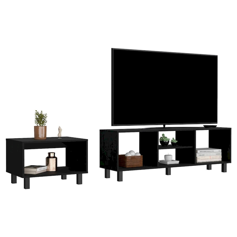 Eclipse 2pc Living Room Set with TV Stand And Coffee Table
