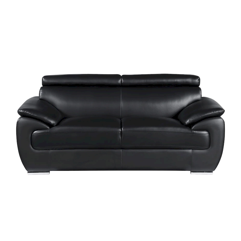 Genuine Leather Loveseat