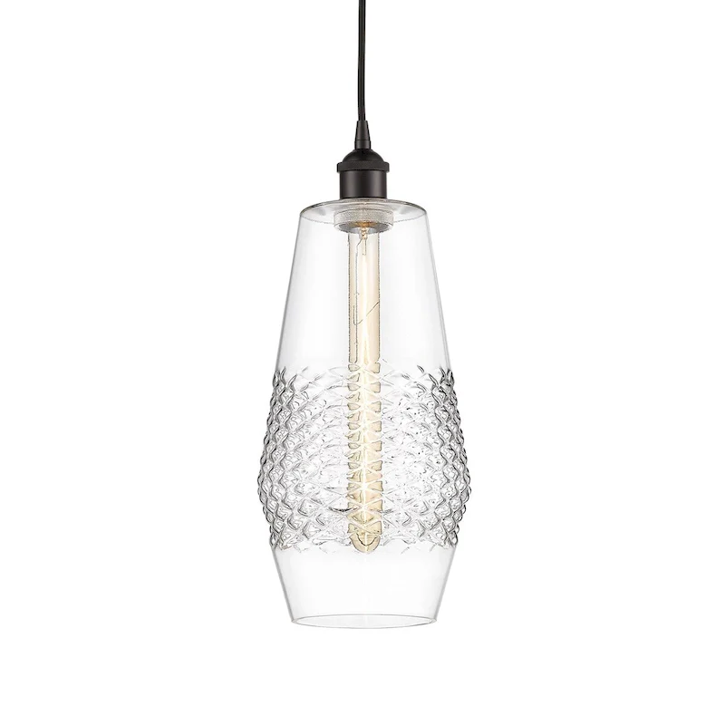 Innovations Lighting 616-1P-17-7 Windham Pendant Windham 7  Wide Mini
