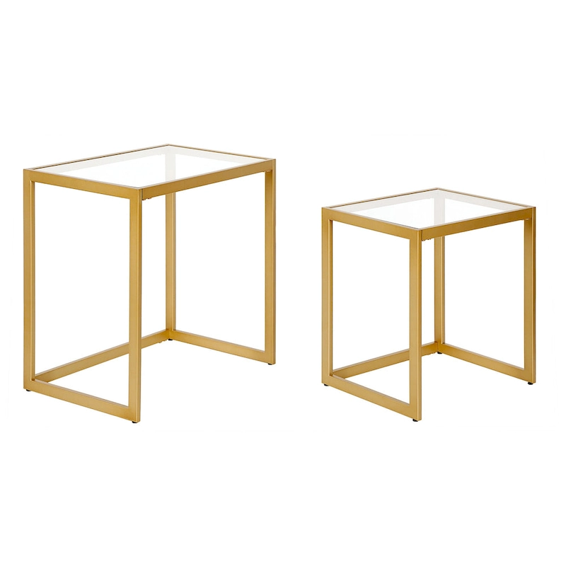 Rocco Rectangular Nested Side Table - 22