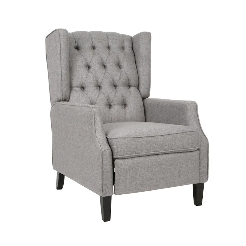 Keating Traditional Wingback Recliner by Christopher Knight Home
